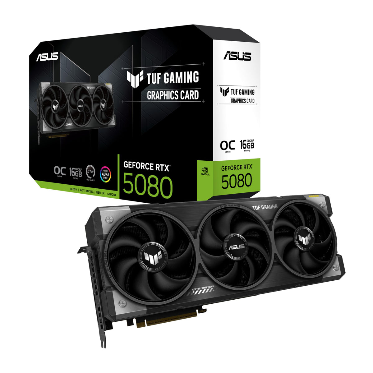 ASUS TUF Gaming GeForce RTX™ 5080 16GB GDDR7 OC Edition Graphics Card