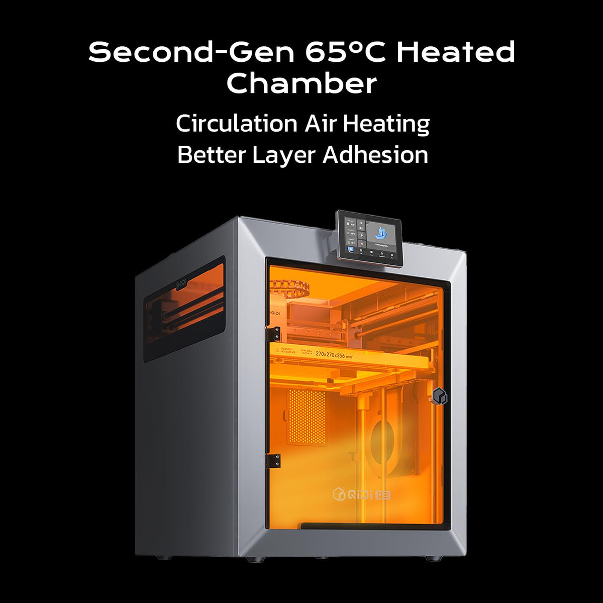 QIDI Q2 Combo Multi-Color 3D Printer, 65℃ Heated Chamber and 370℃ Nozzle