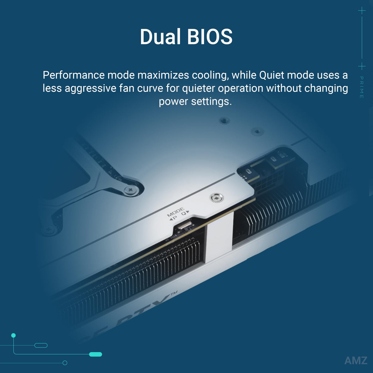 ASUS Prime GeForce RTX 5070 12GB GDDR7 White OC Edition Gaming Graphics Card