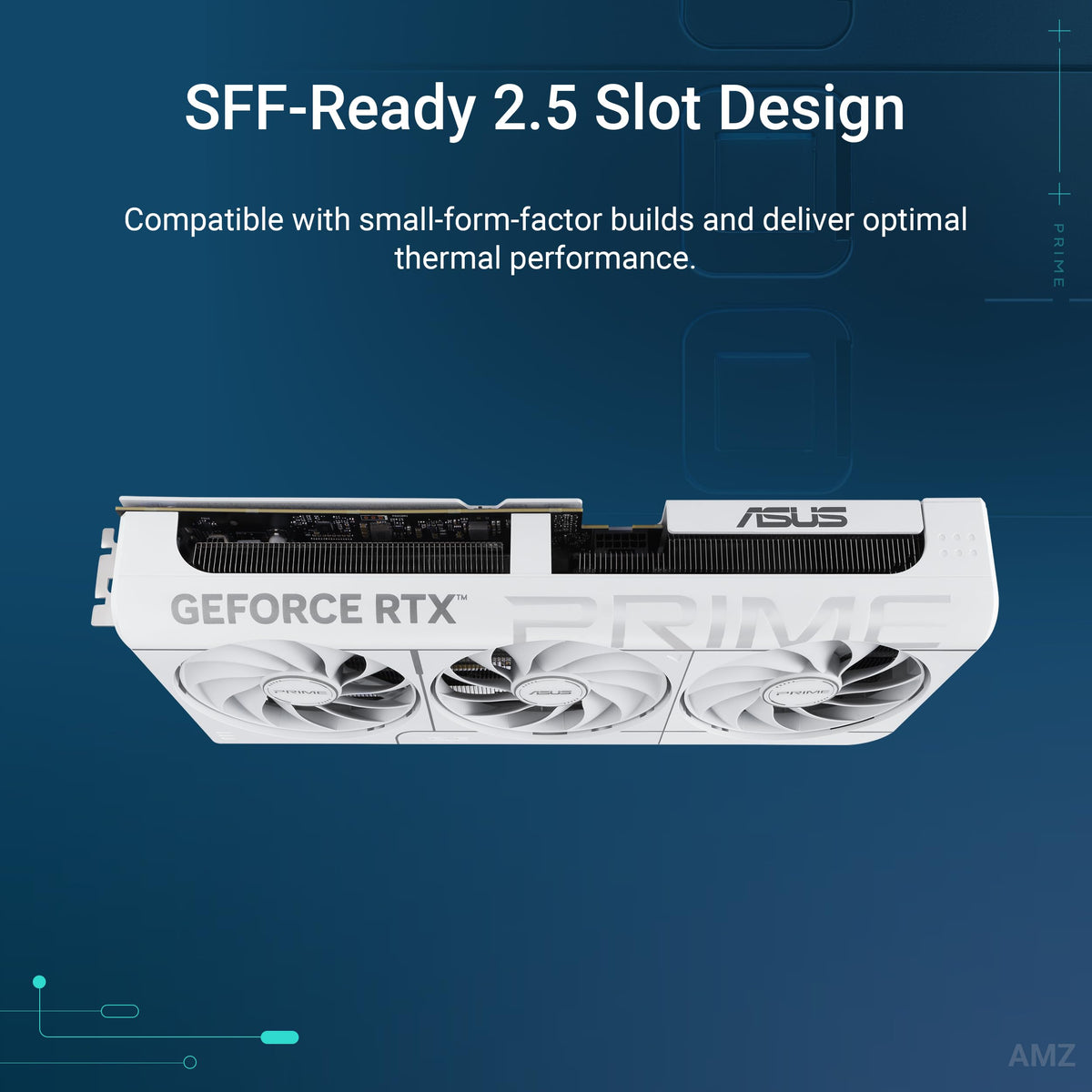 ASUS Prime GeForce RTX 5070 12GB GDDR7 White OC Edition Gaming Graphics Card