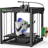 Creality Ender 5 Max 3D Printer 400×400×400mm Large Build Volume, 700mm/s Fast Printing Speed, 64-Point Auto Leveling, All-Metal Frame & Dual Gear Extruder, Multi-Printer Control Over WLAN