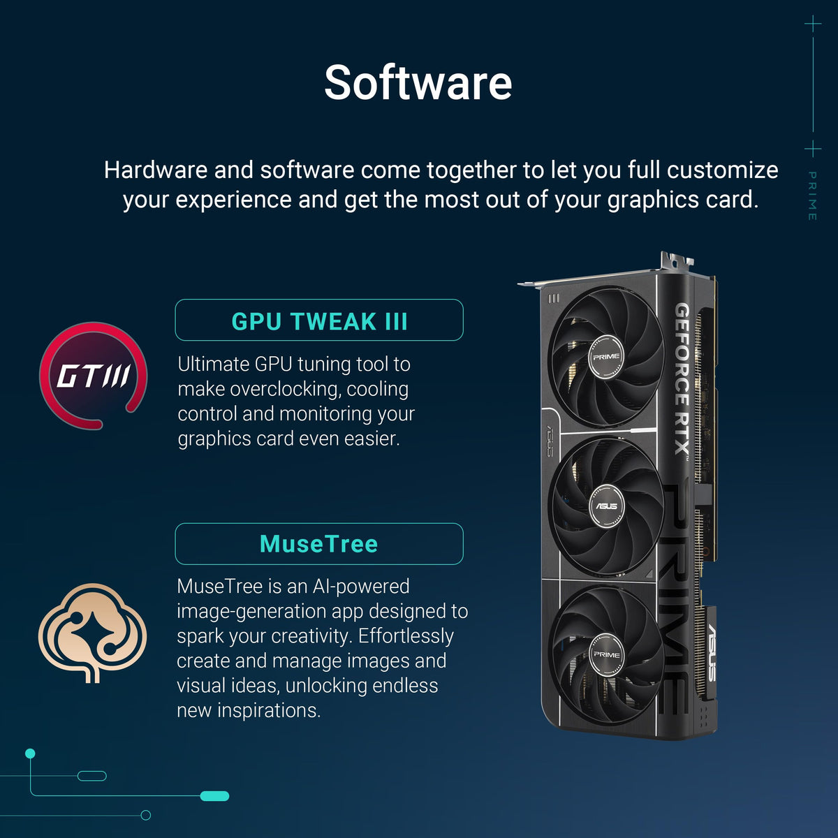 ASUS Prime GeForce RTX 5070 Ti 16GB GDDR7 Gaming Graphics Card