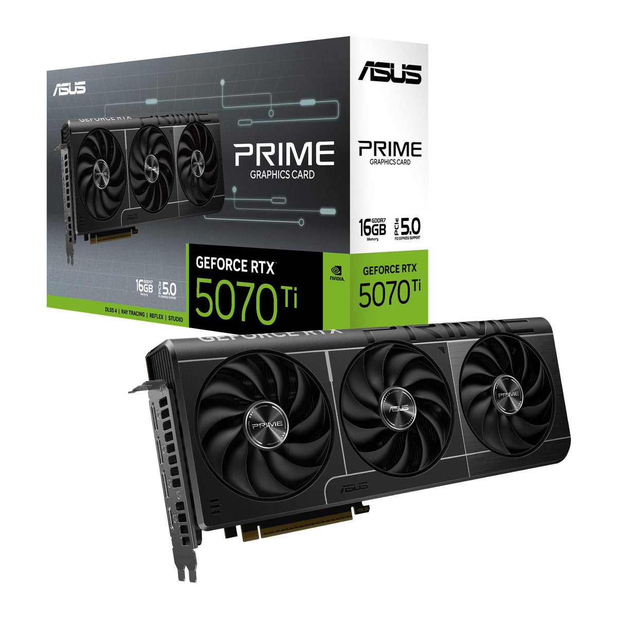 ASUS Prime GeForce RTX 5070 Ti 16GB GDDR7 Gaming Graphics Card